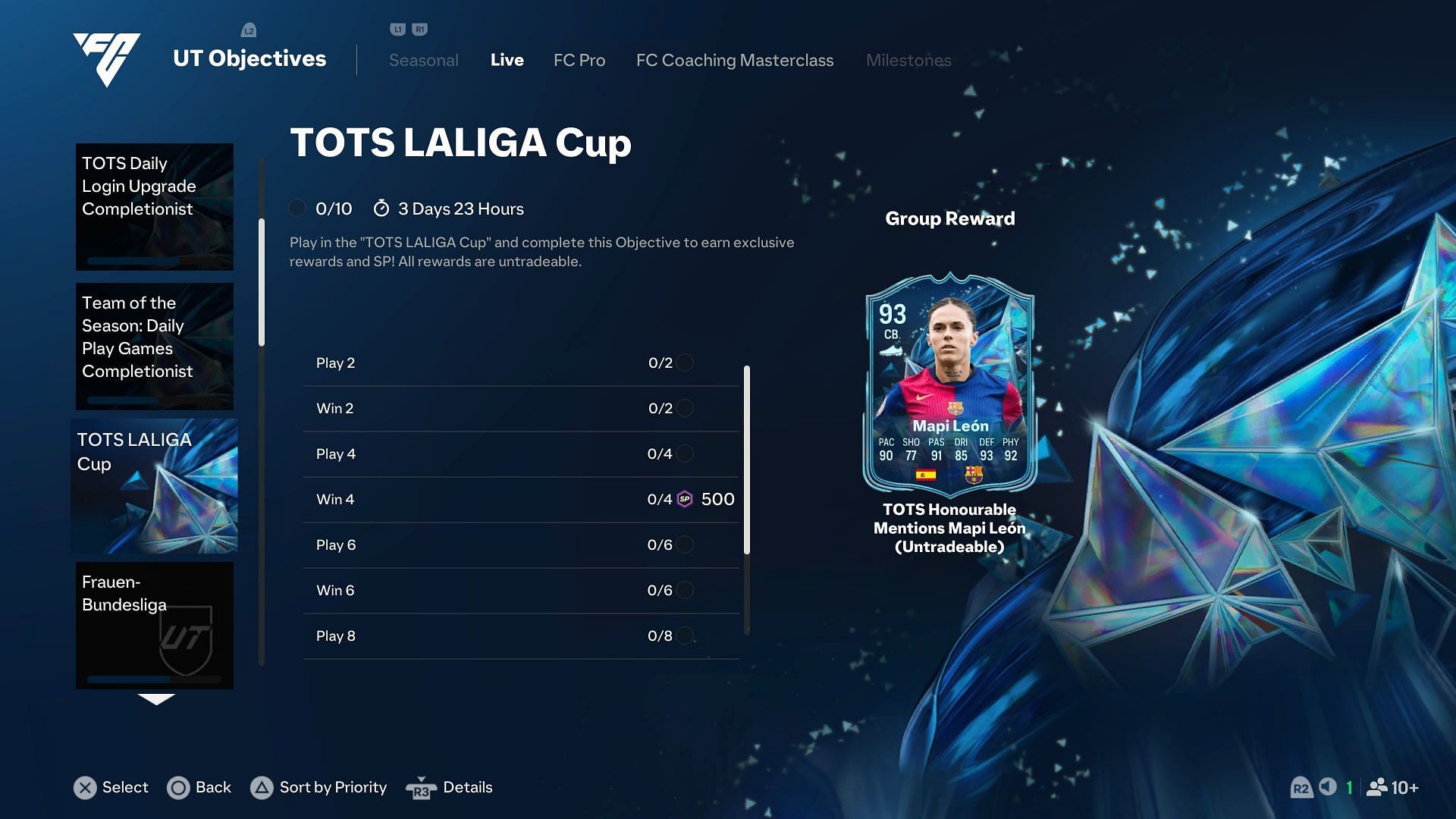 The objective (Image via EA Sports)